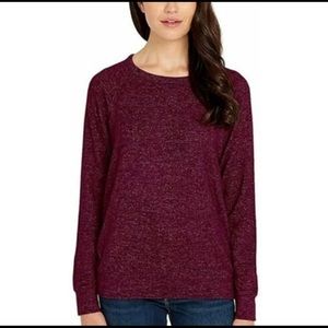 Buffalo by David Bitton sweater Maroon sz L EUC
